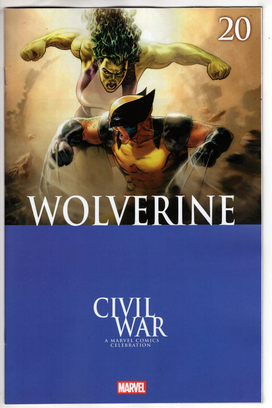 Marvel NEW THIS WEEK WOLVERINE #20  CIVIL WAR CELEBRATION VARIANT (VF/NM)