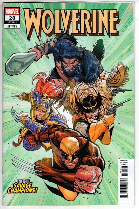 Marvel NEW THIS WEEK WOLVERINE #20  CLASSIFIED SPOILER VARIANT (VF/NM)