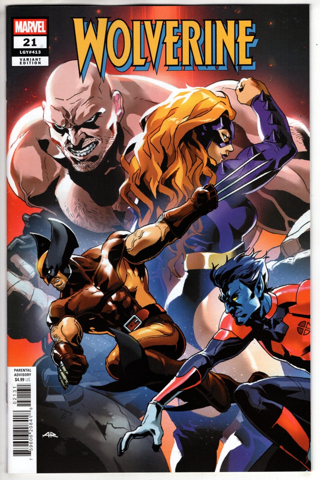 Marvel NEW THIS WEEK WOLVERINE #21 ANAND RAMCHERON VARIANT (VF/NM)
