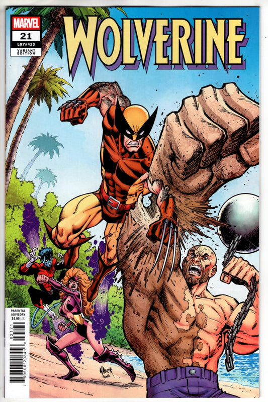 Marvel NEW THIS WEEK WOLVERINE #21 TODD NAUCK VARIANT (VF/NM)
