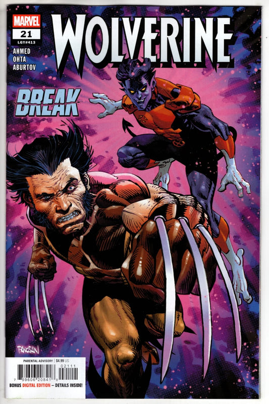 Marvel NEW THIS WEEK WOLVERINE #21 (VF/NM)