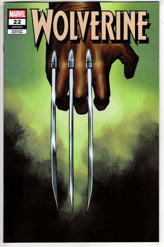 Marvel NEW THIS WEEK WOLVERINE #22 MARTIN COCCOLO HIDDEN VARIANT (VF/NM)