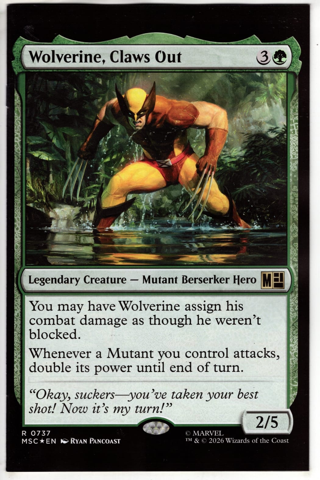 Marvel NEW THIS WEEK WOLVERINE #22 TBD ARTIST MAGIC: THE GATHERING VARIANT (VF/NM)