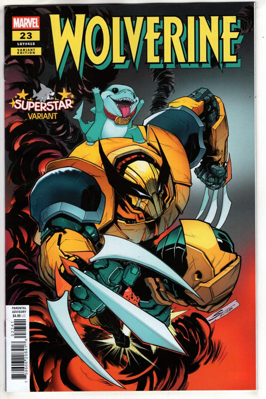 Marvel NEW THIS WEEK WOLVERINE #23 TBD ARTIST SUPERSTAR VARIANT (VF/NM)