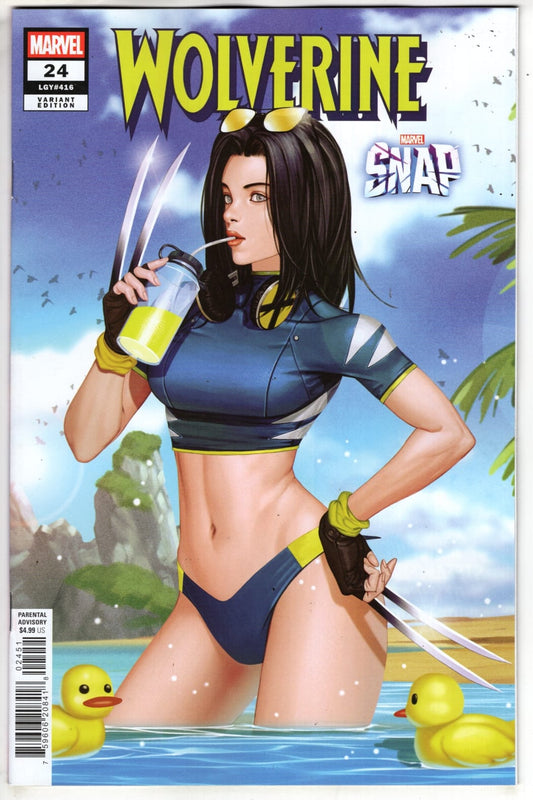 Marvel NEW THIS WEEK WOLVERINE #24 INHYUK LEE MARVEL SNAP SWIMSUIT VARIANT (VF/NM)