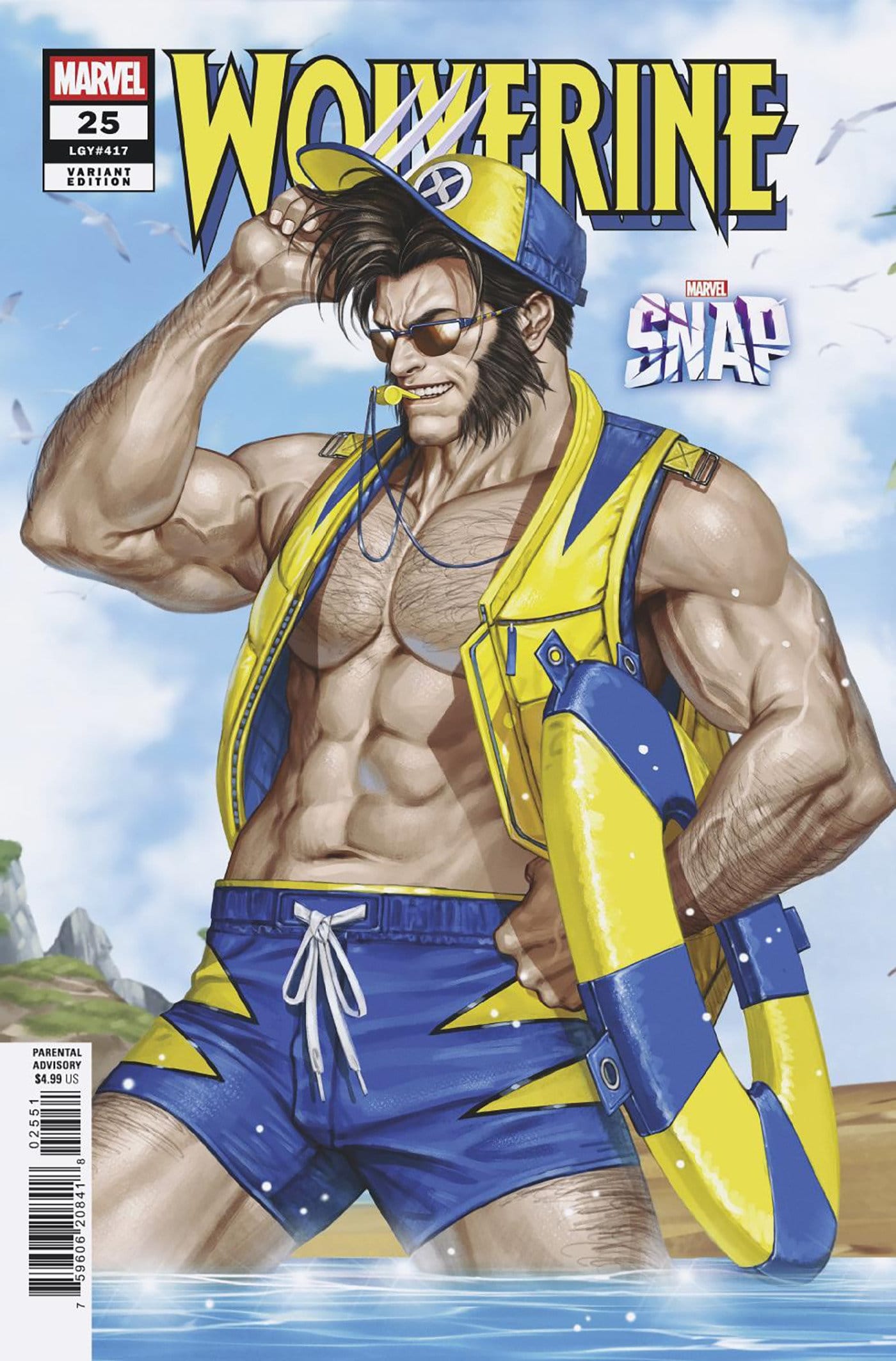 Marvel NEW THIS WEEK WOLVERINE #25 INHYUK LEE MARVEL SNAP SWIMSUIT VARIANT (VF/NM)
