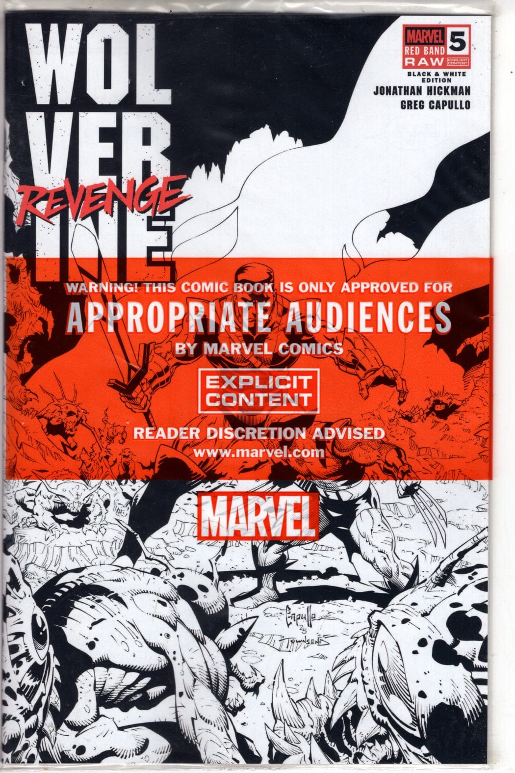Marvel NEW THIS WEEK WOLVERINE: REVENGE - RED BAND: RBW #5 [VF/NM]