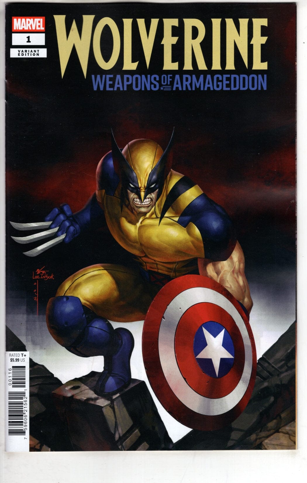Marvel NEW THIS WEEK WOLVERINE: WEAPONS OF ARMAGEDDON #1 INHYUK LEE VARIANT (VF/NM)