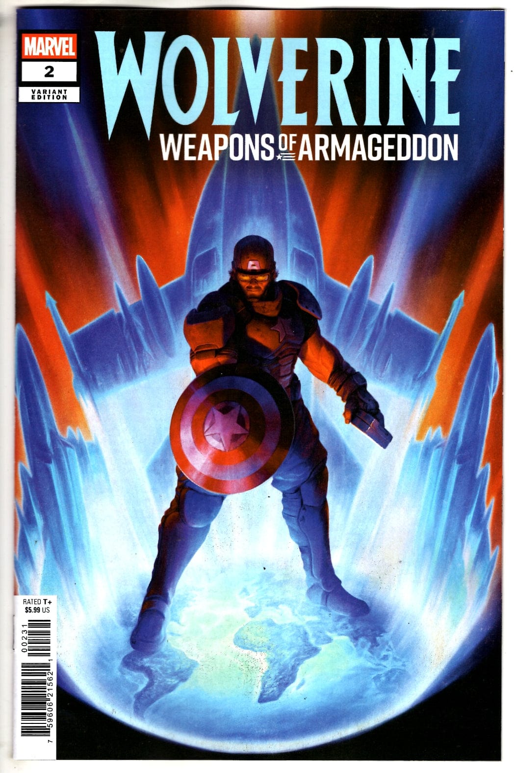 Marvel NEW THIS WEEK WOLVERINE: WEAPONS OF ARMAGEDDON #2 DAVE RAPOZA VARIANT (VF/NM)