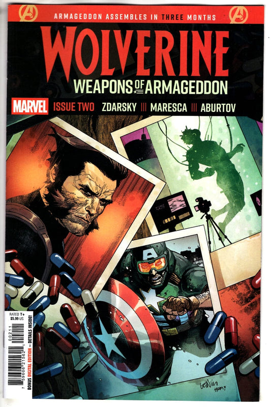 Marvel NEW THIS WEEK WOLVERINE: WEAPONS OF ARMAGEDDON #2 (VF/NM)