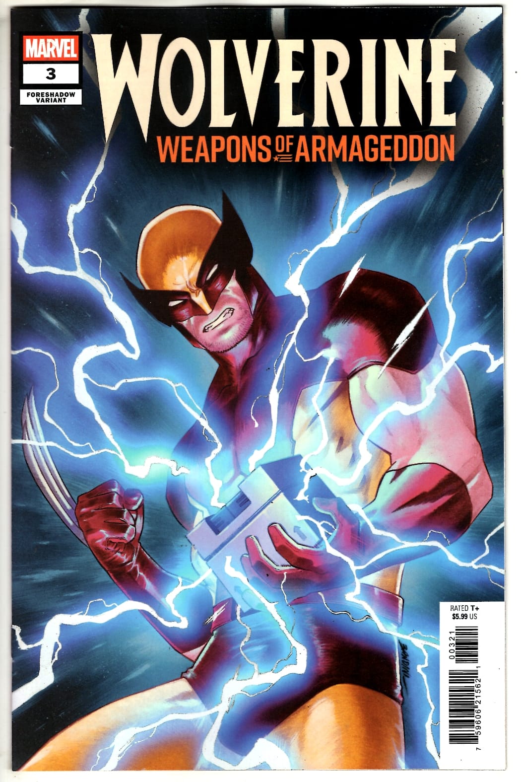 Marvel NEW THIS WEEK WOLVERINE: WEAPONS OF ARMAGEDDON #3  FORESHADOW VARIANT (VF/NM)