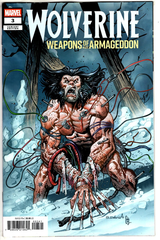 Marvel NEW THIS WEEK WOLVERINE: WEAPONS OF ARMAGEDDON #3 SERGIO DAVILA VARIANT (VF/NM)