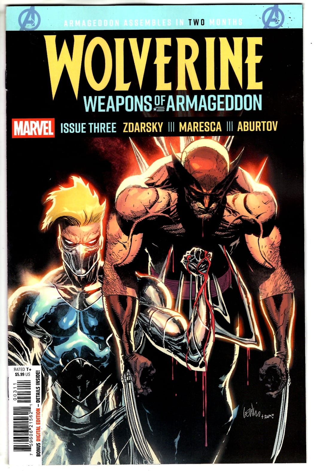 Marvel NEW THIS WEEK WOLVERINE: WEAPONS OF ARMAGEDDON #3 (VF/NM)