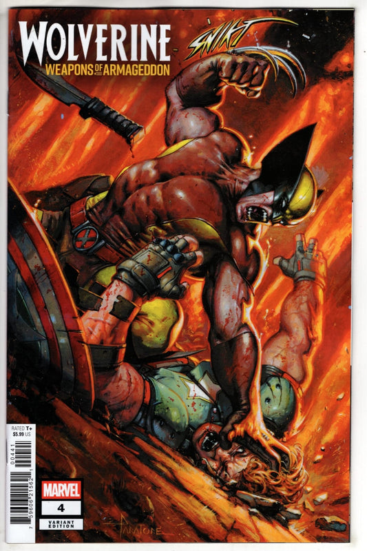 Marvel NEW THIS WEEK WOLVERINE: WEAPONS OF ARMAGEDDON #4 TBD ARTIST VARIANT (VF/NM)