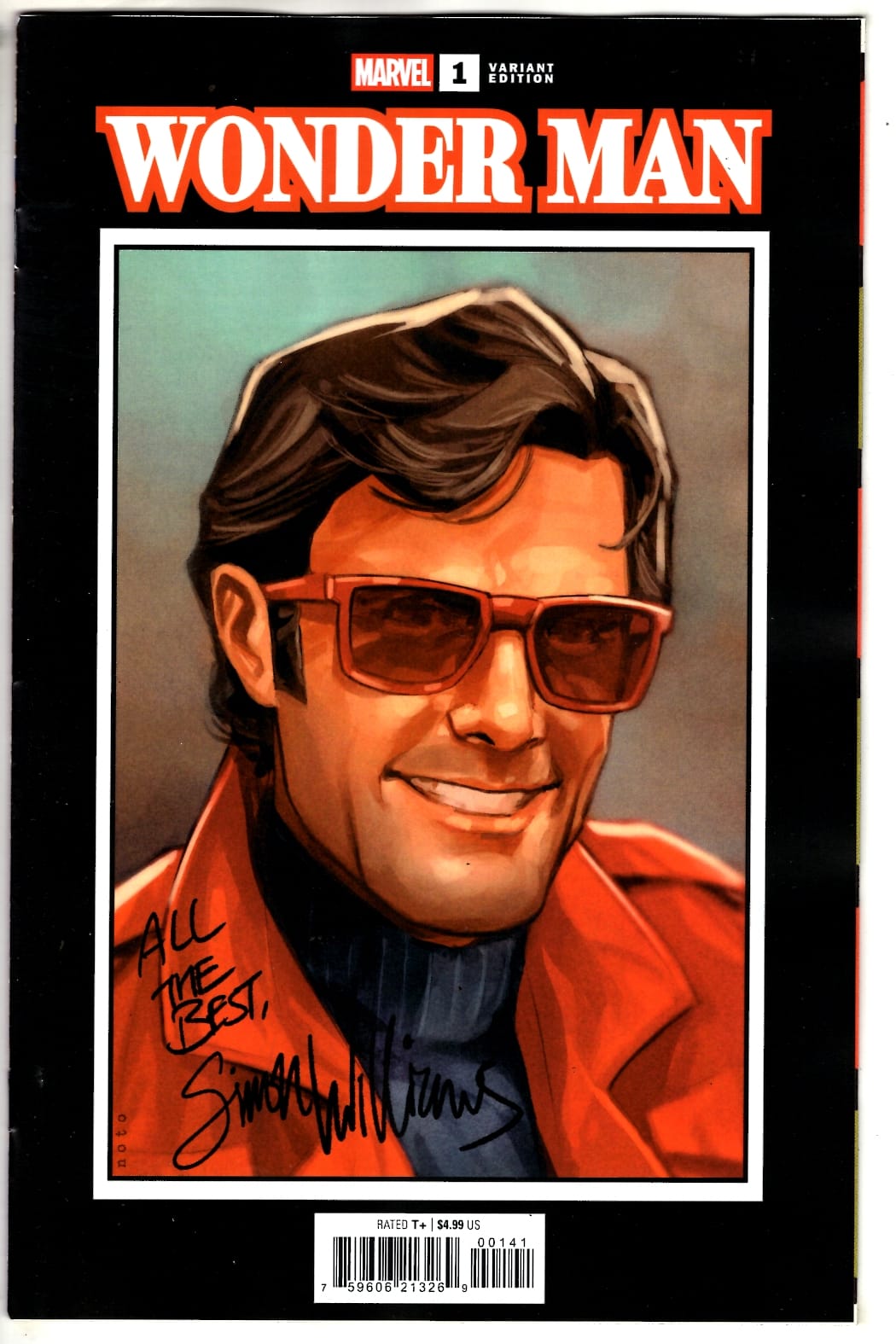 Marvel NEW THIS WEEK WONDER MAN #1 PHIL NOTO HEADSHOT VARIANT (VF/NM)