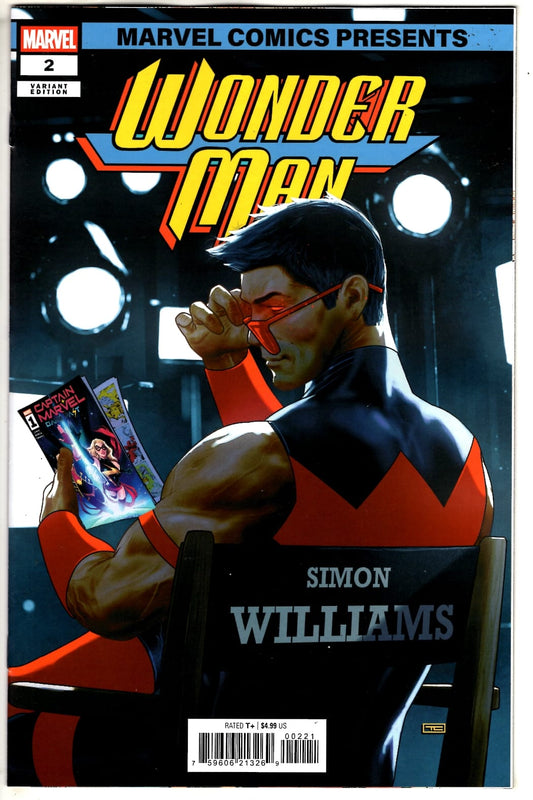 Marvel NEW THIS WEEK WONDER MAN #2 TAURIN CLARKE MARVEL COMICS PRESENTS VARIANT (VF/NM)