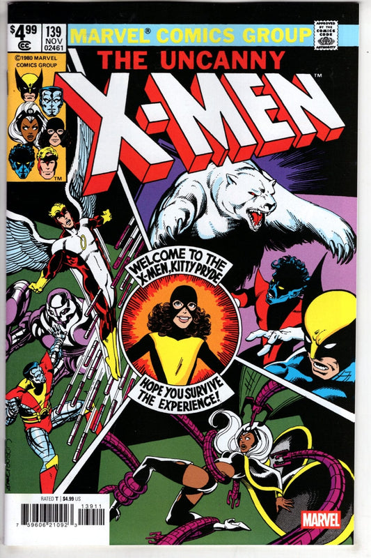 Marvel NEW THIS WEEK X-MEN #139 FACSIMILE EDITION