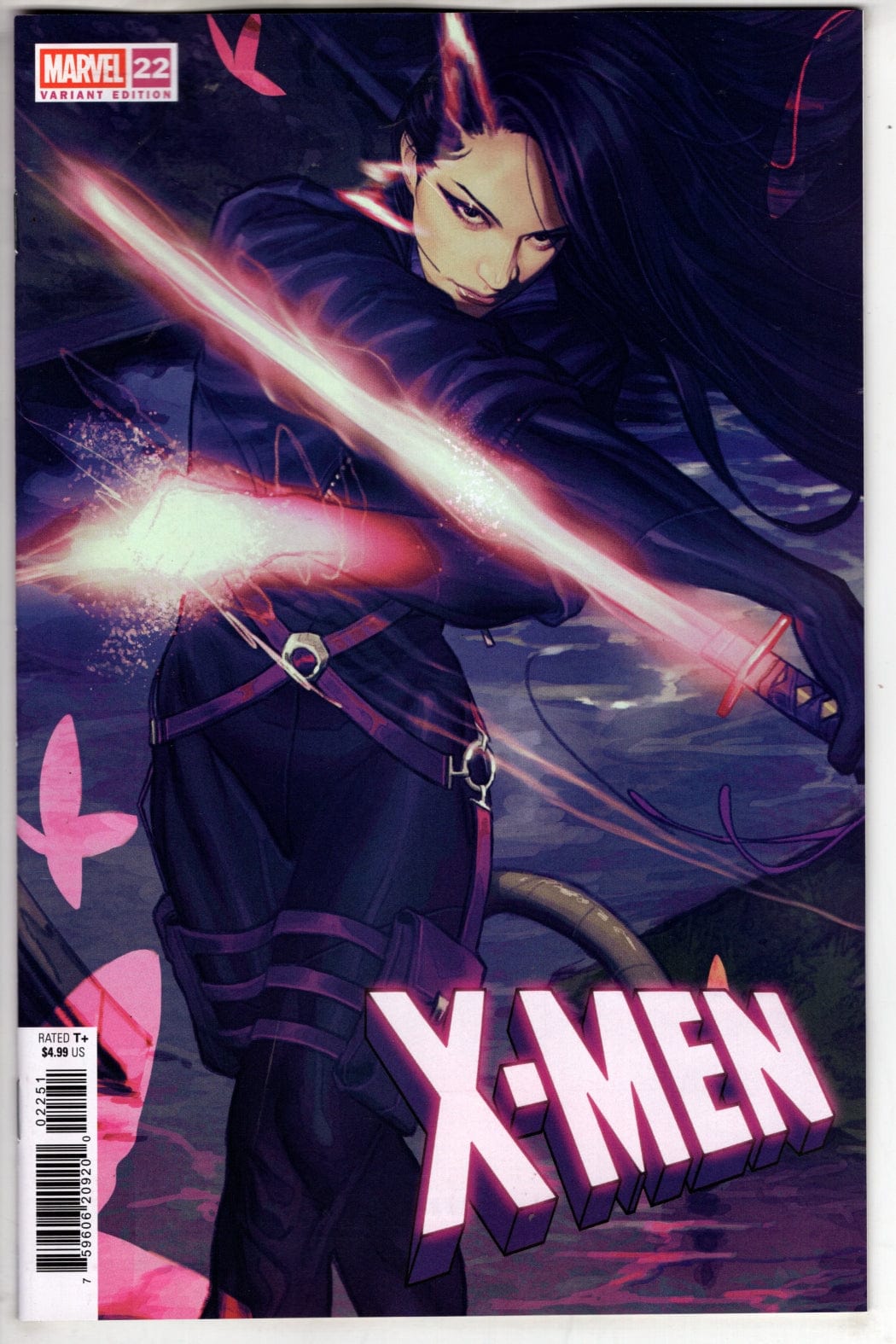 Marvel NEW THIS WEEK X-MEN #22 JOSHUA SWABY PSYLOCKE VARIANT