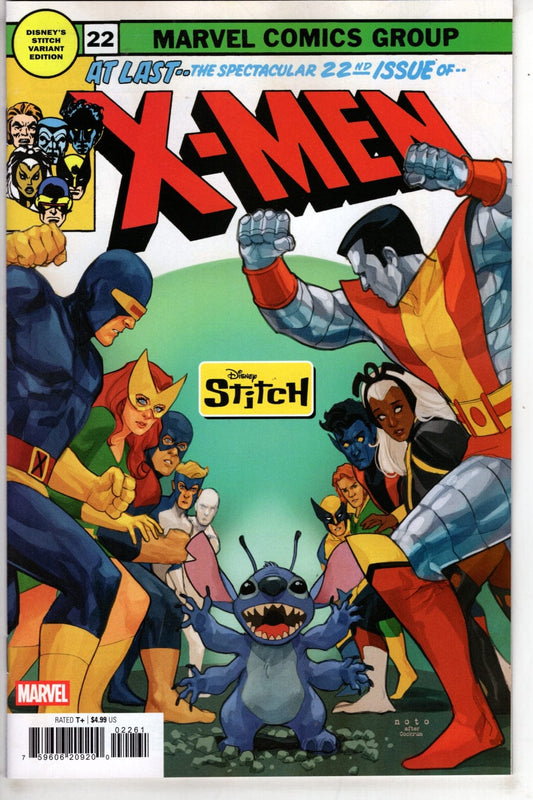 Marvel NEW THIS WEEK X-MEN #22 PHIL NOTO DISNEY STITCH VARIANT