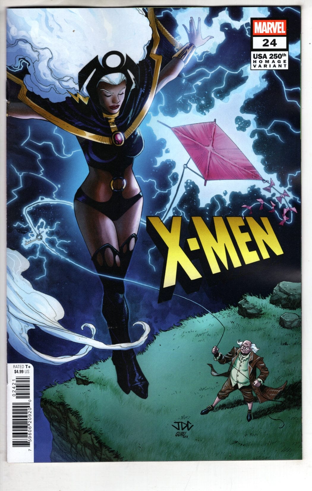 Marvel NEW THIS WEEK X-MEN #24 JOSHUA CASSARA 250TH HOMAGE VARIANT (VF/NM)