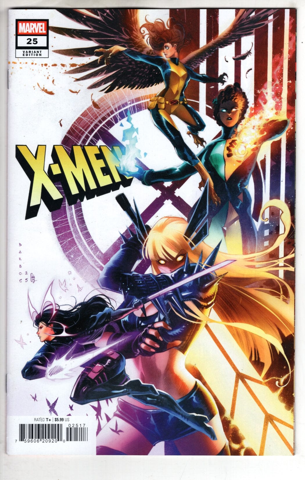 Marvel NEW THIS WEEK X-MEN #25 KAREN DARBOE VARIANT (VF/NM)