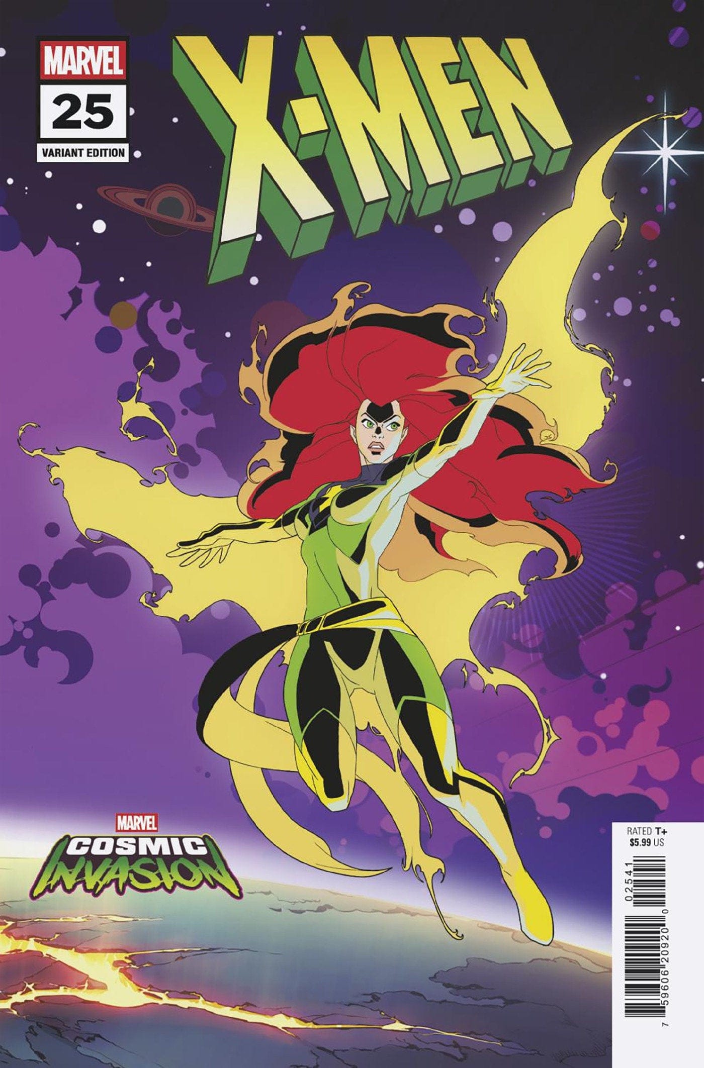 Marvel NEW THIS WEEK X-MEN #25 MARVEL COSMIC INVASION VARIANT (VF/NM)