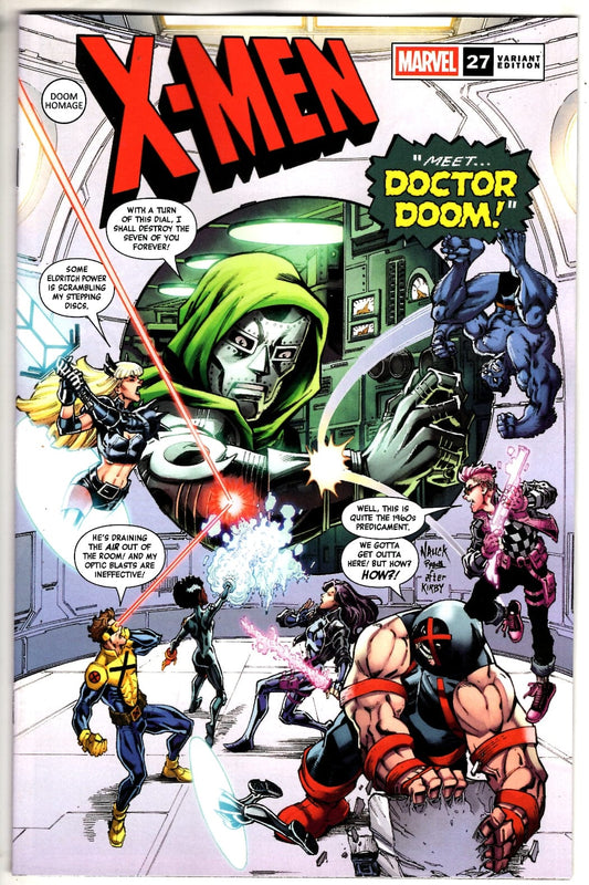 Marvel NEW THIS WEEK X-MEN #27  DOOM HOMAGE VARIANT (VF/NM)
