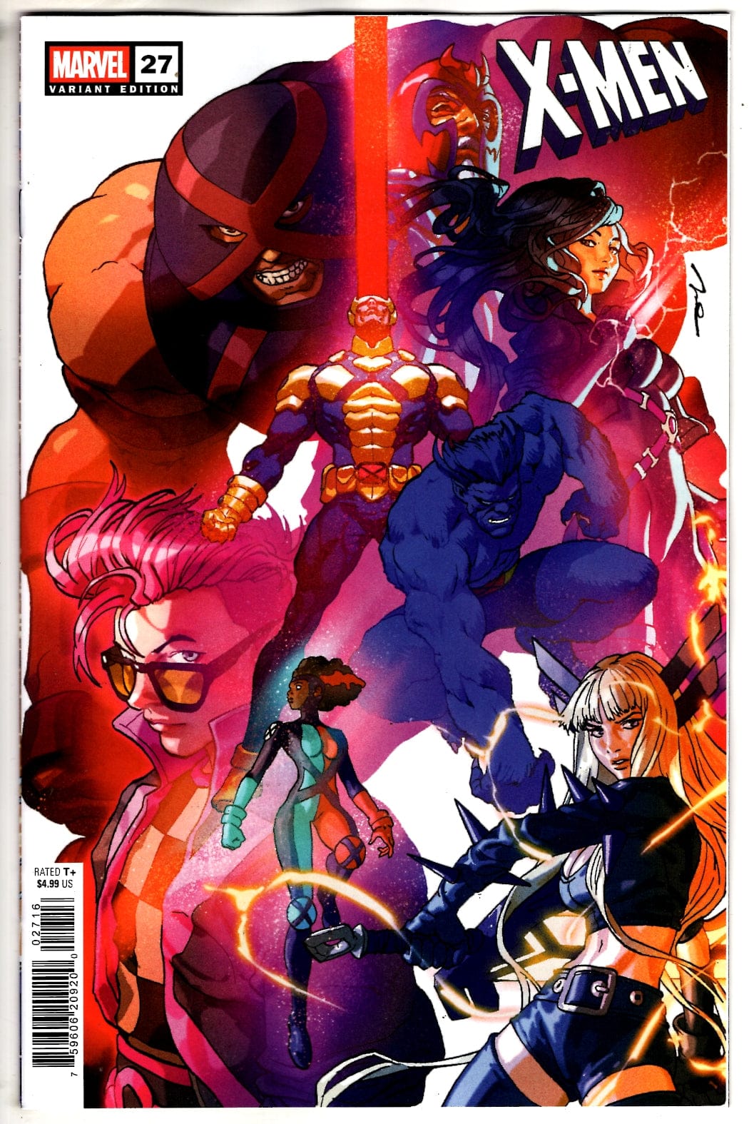 Marvel NEW THIS WEEK X-MEN #27 GERALD PAREL VARIANT (VF/NM)