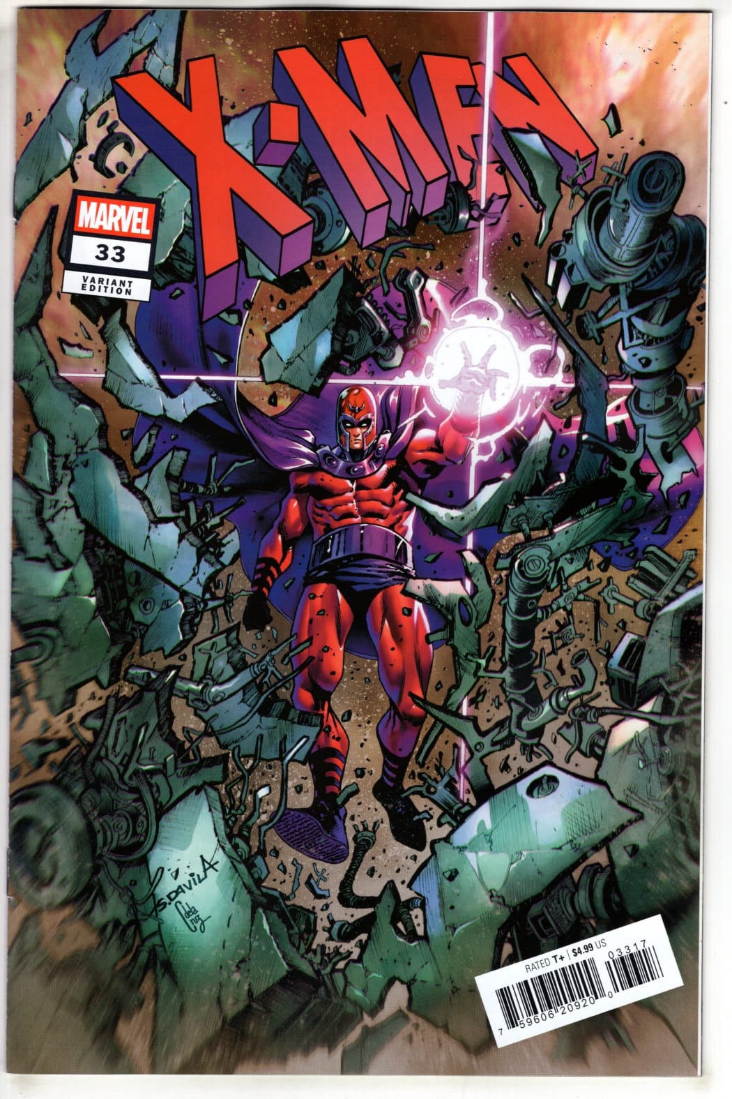 Marvel NEW THIS WEEK X-MEN #33 TBD ARTIST VARIANT (VF/NM)