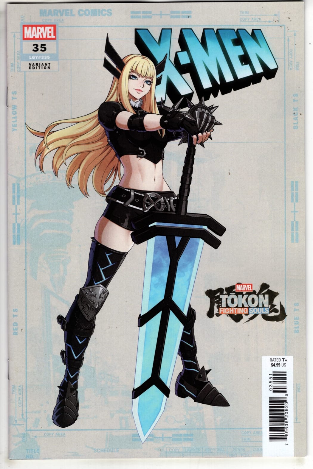 Marvel NEW THIS WEEK X-MEN #35 MARVEL TOKON: FIGHTING SOULS VARIANT (VF/NM)