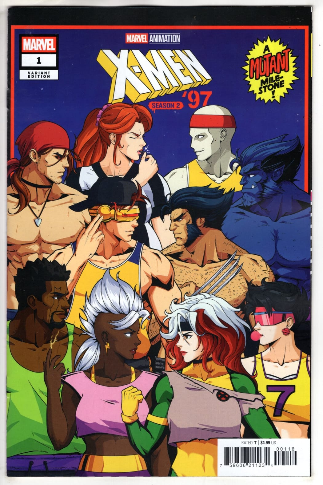 Marvel NEW THIS WEEK X-MEN '97: SEASON TWO #1 JHONY CABALLERO VARIANT (VF/NM)