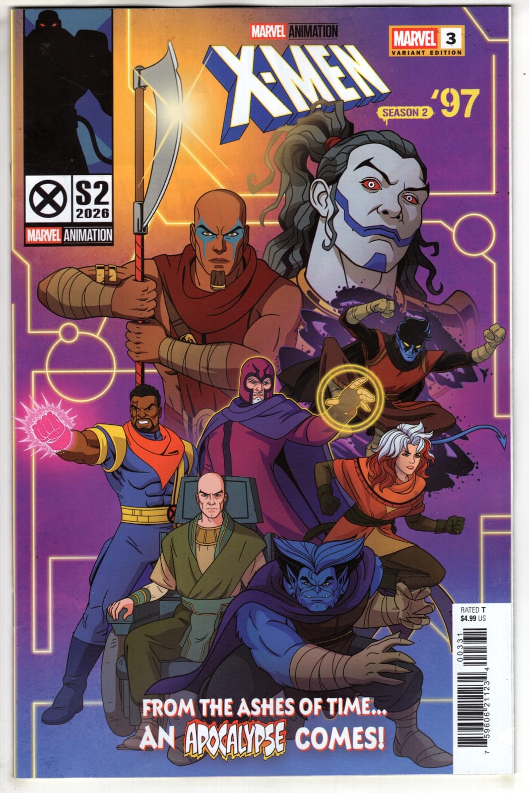 Marvel NEW THIS WEEK X-MEN '97: SEASON TWO #3 ADAM STAFFORD VARIANT (VF/NM)
