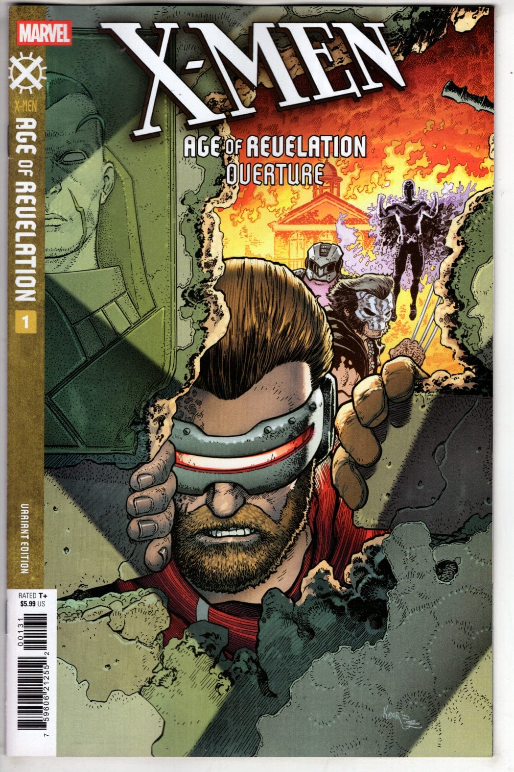 Marvel NEW THIS WEEK X-MEN: AGE OF REVELATION OVERTURE #1 AARON KUDER REVELATION VARIANT [AOR]