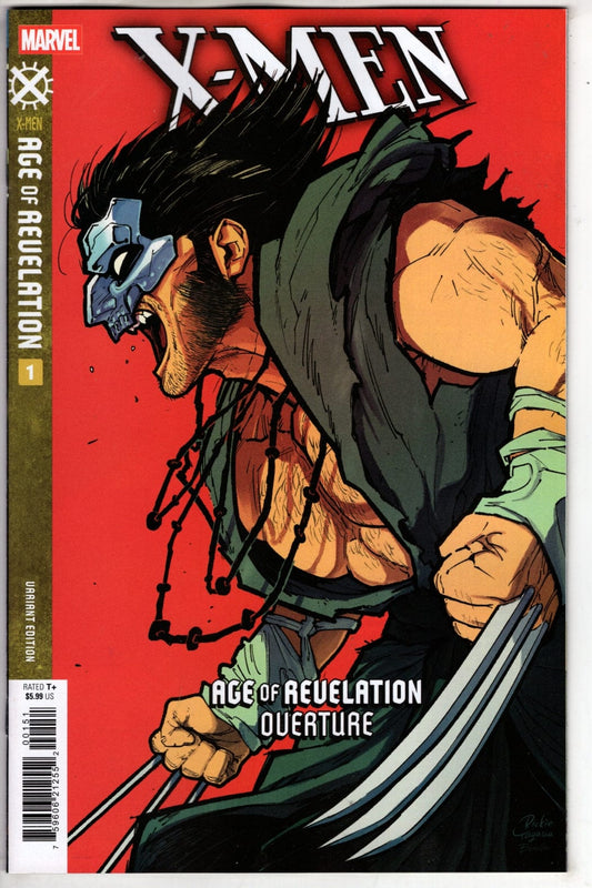 Marvel NEW THIS WEEK X-MEN: AGE OF REVELATION OVERTURE #1 RICKIE YAGAWA WEAPON X VARIANT [AOR]