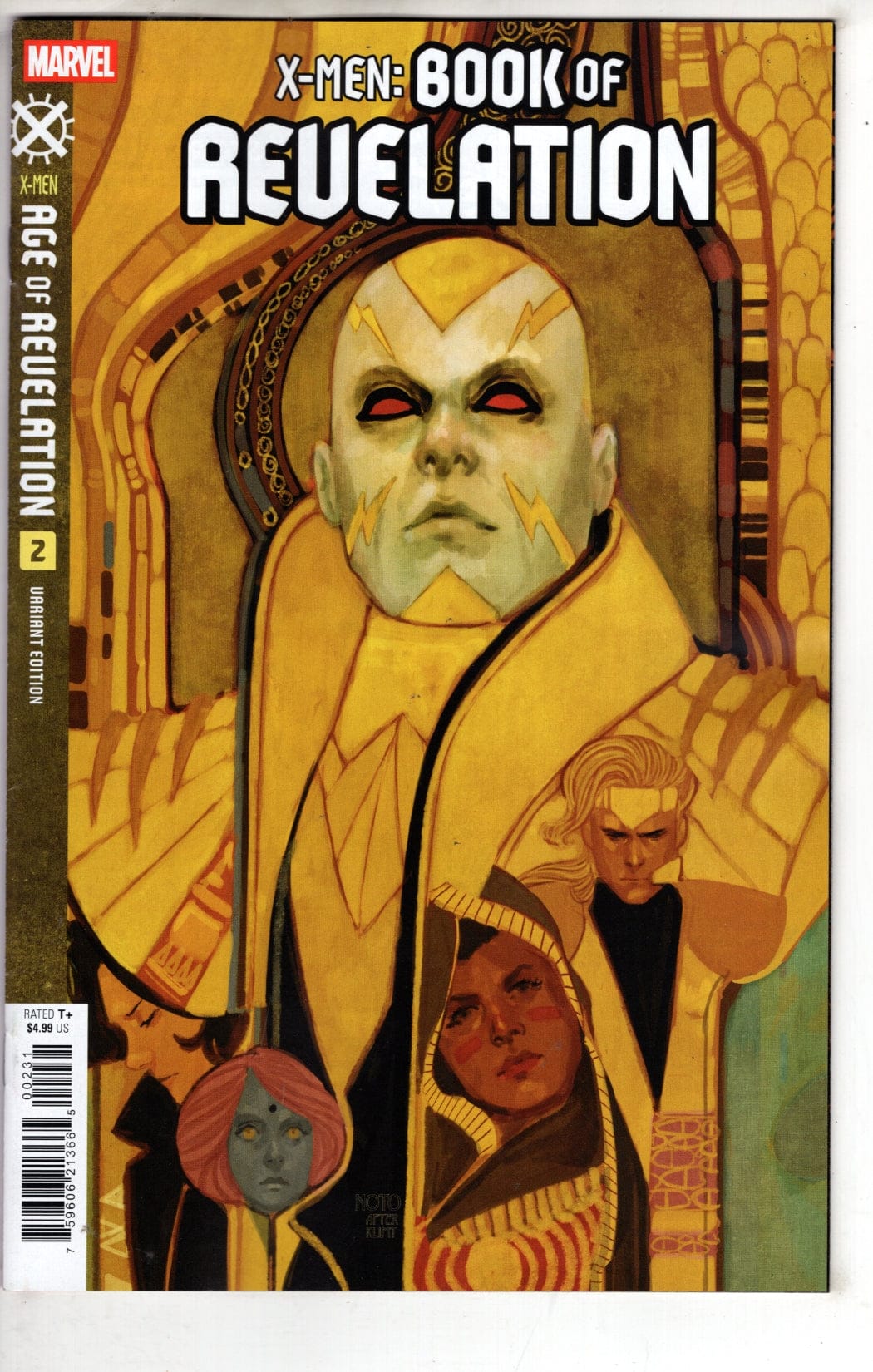 Marvel NEW THIS WEEK X-MEN: BOOK OF REVELATION #2 PHIL NOTO VARIANT [AOR] [VF/NM]
