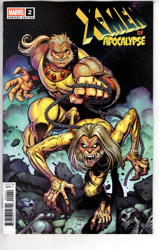 Marvel NEW THIS WEEK X-MEN OF APOCALYPSE #2 ARTHUR ADAMS VARIANT (VF/NM)