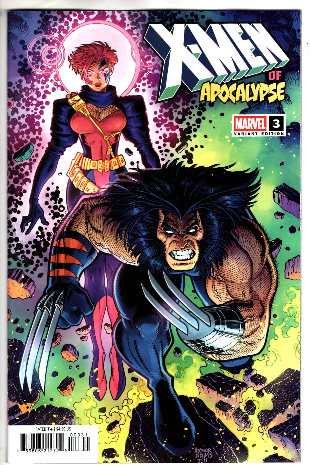 Marvel NEW THIS WEEK X-MEN OF APOCALYPSE #3 ARTHUR ADAMS VARIANT (VF/NM)