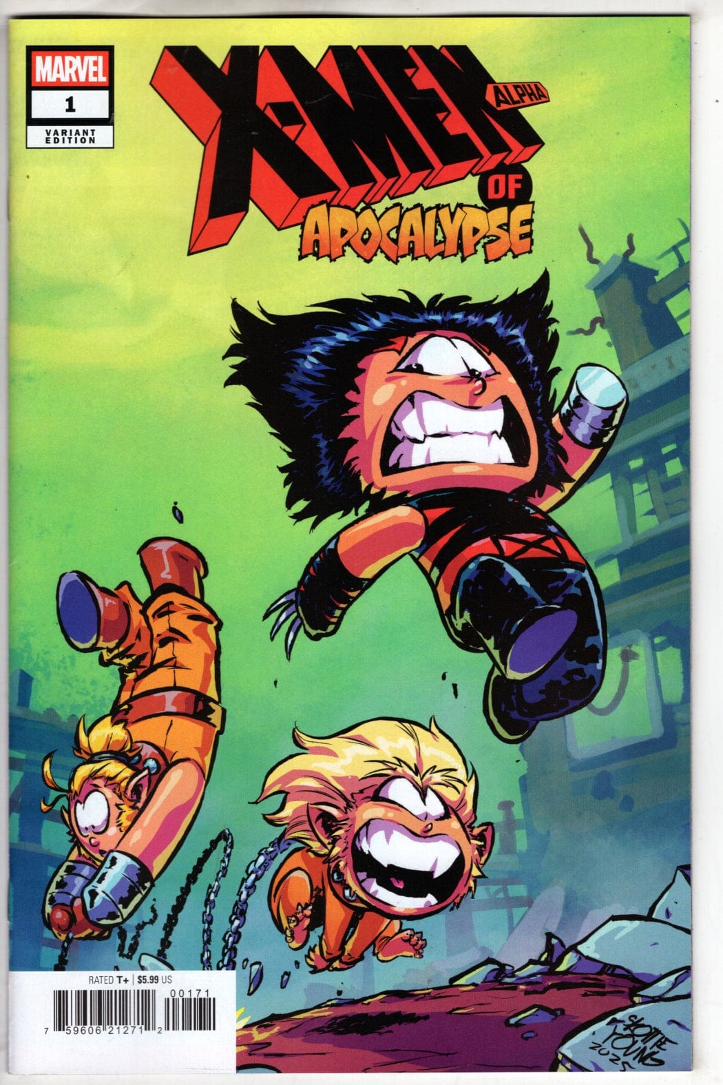 Marvel NEW THIS WEEK X-MEN OF APOCALYPSE ALPHA #1 SKOTTIE YOUNG VARIANT