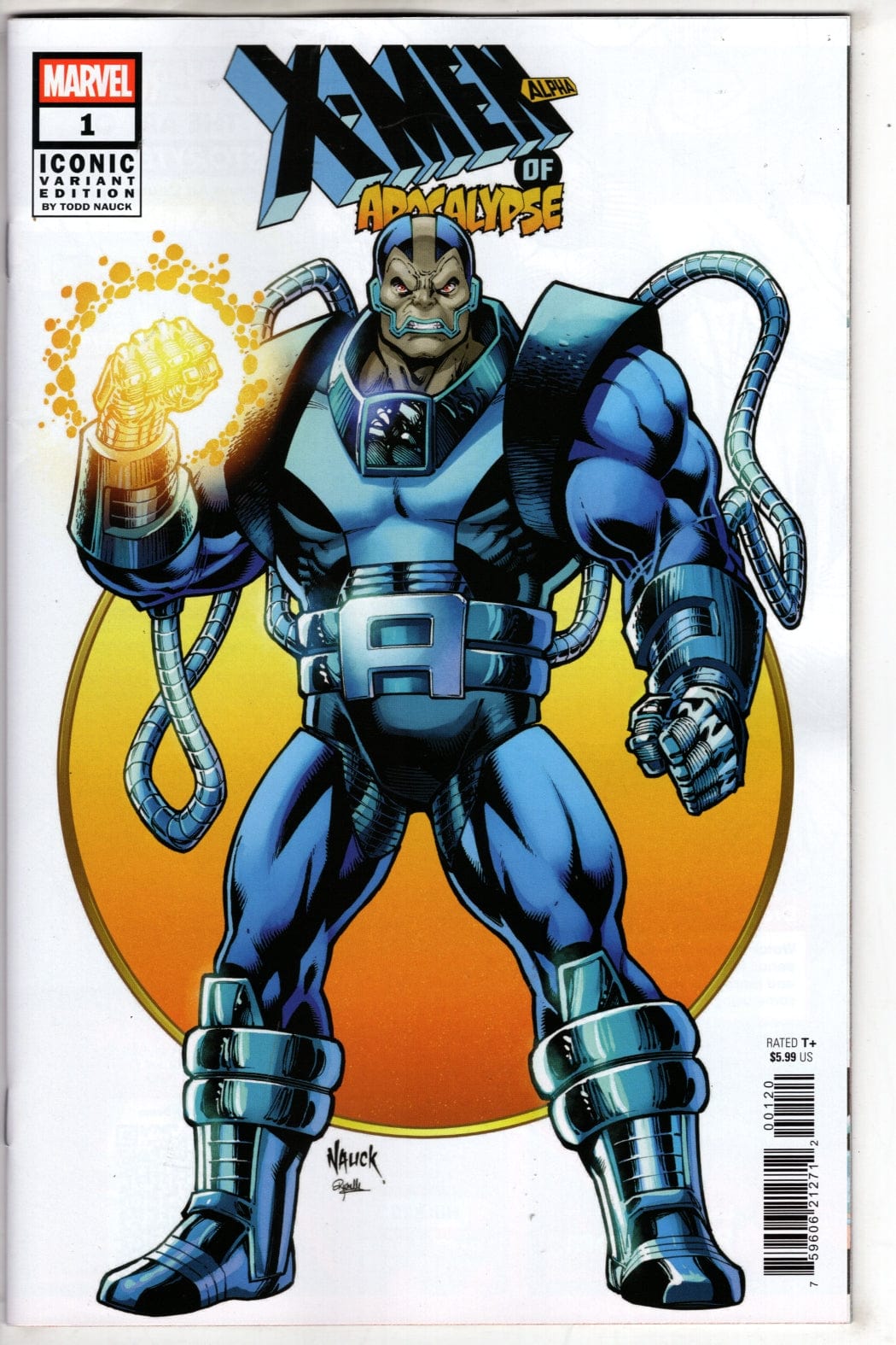 Marvel NEW THIS WEEK X-MEN OF APOCALYPSE ALPHA #1 TODD NAUCK ICONIC VARIANT