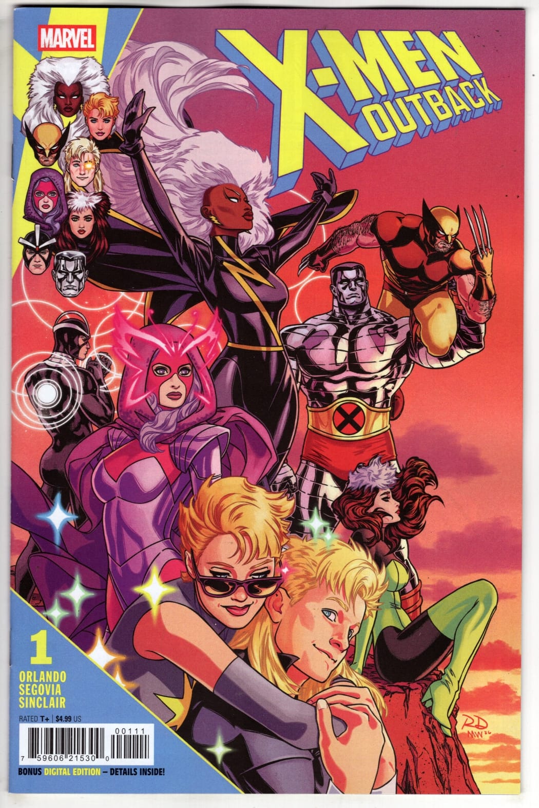 Marvel NEW THIS WEEK X-MEN: OUTBACK #1 (VF/NM)