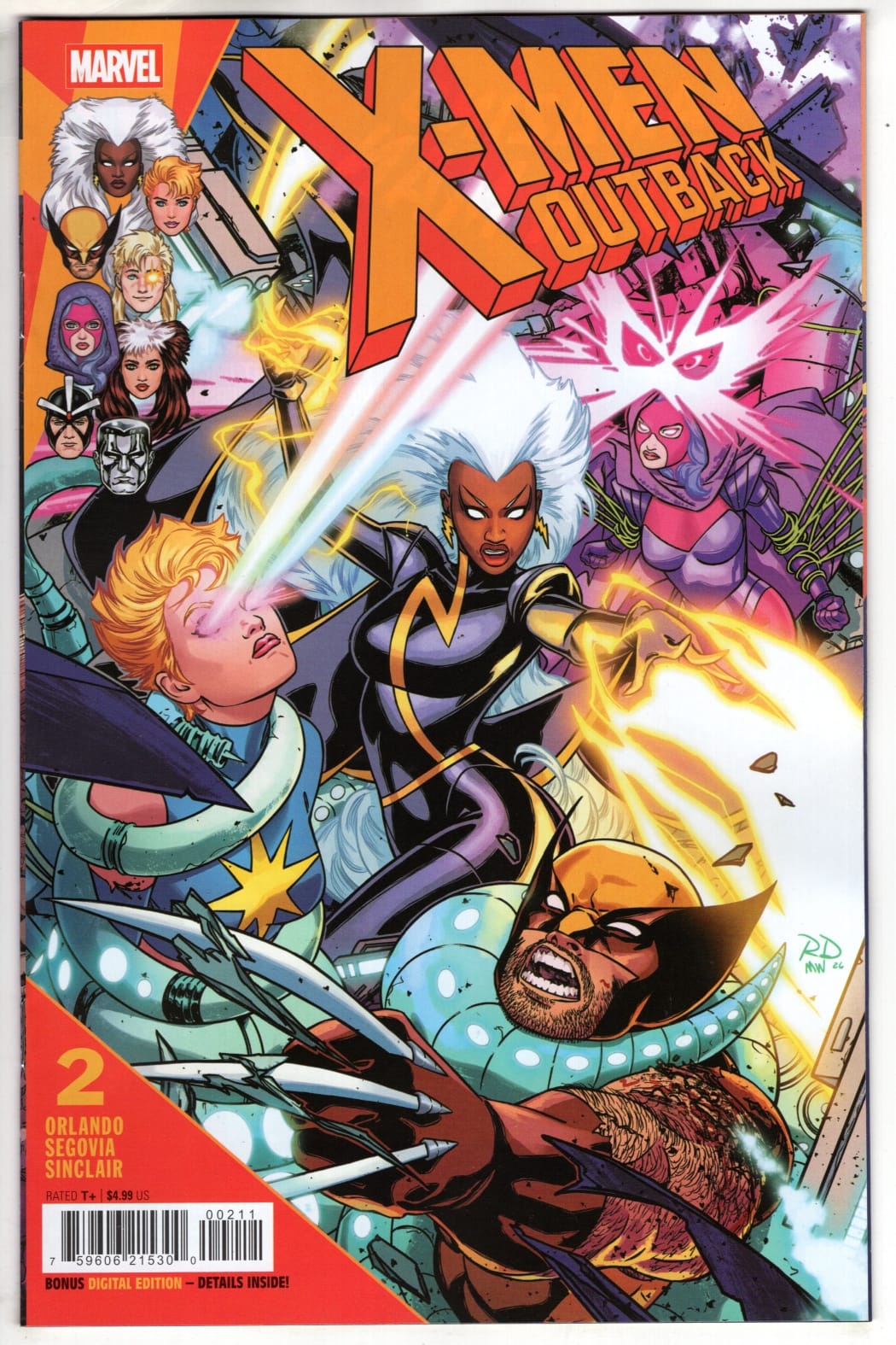 Marvel NEW THIS WEEK X-MEN: OUTBACK #2 (VF/NM)
