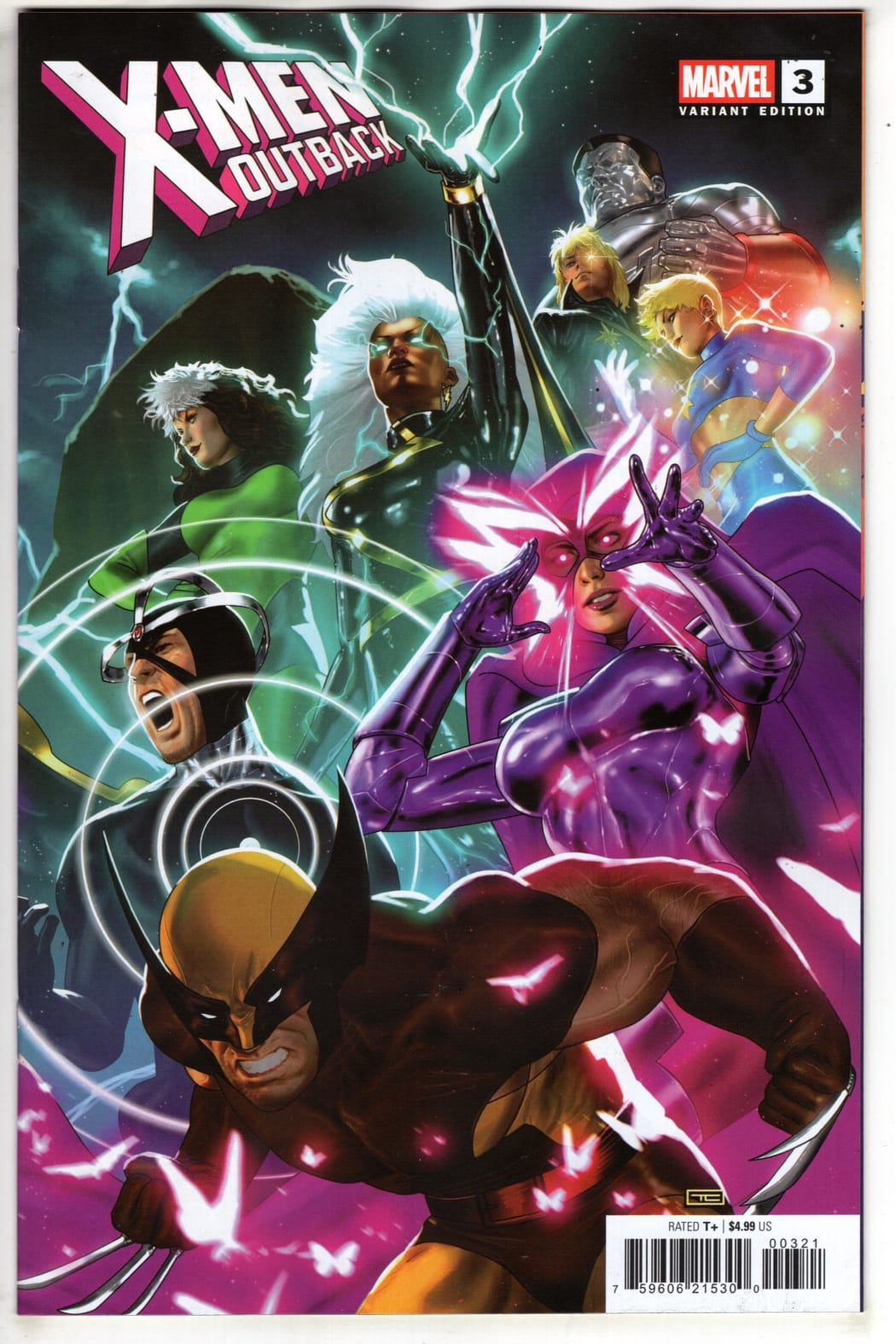 Marvel NEW THIS WEEK X-MEN: OUTBACK #3 TAURIN CLARKE VARIANT (VF/NM)