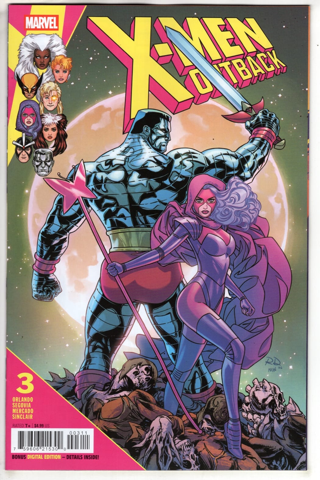 Marvel NEW THIS WEEK X-MEN: OUTBACK #3 (VF/NM)