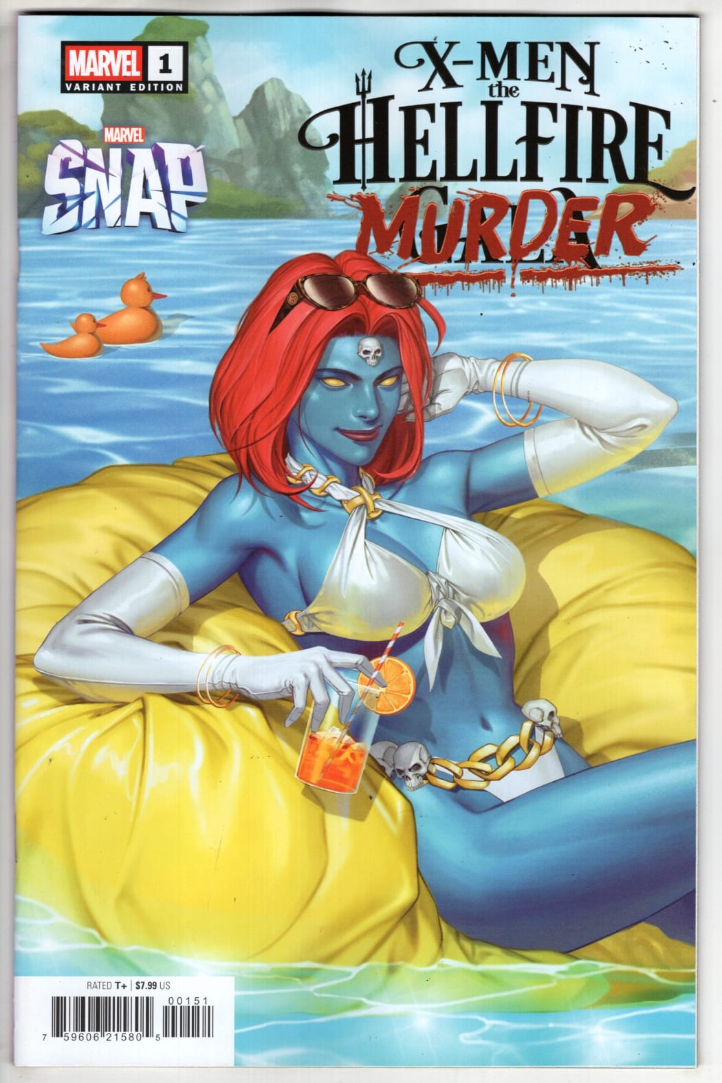 Marvel NEW THIS WEEK X-MEN: THE HELLFIRE MURDER #1 INHYUK LEE MARVEL SNAP SWIMSUIT VARIANT (VF/NM)