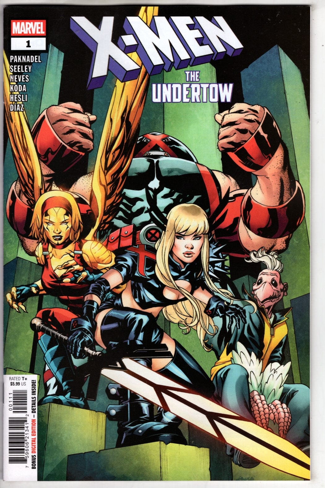 Marvel NEW THIS WEEK X-MEN: THE UNDERTOW #1