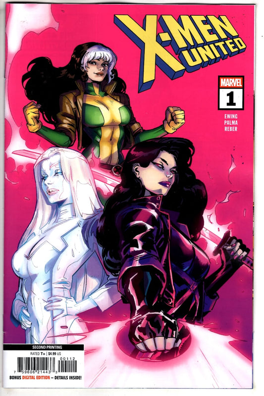 Marvel NEW THIS WEEK X-MEN UNITED #1 MATTEO LOLLI 2ND PRINTING VARIANT (VF/NM)