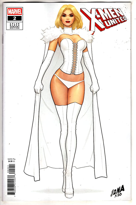 Marvel NEW THIS WEEK X-MEN UNITED #2 DAVID NAKAYAMA COLOR BLOCK WHITE VARIANT (VF/NM)
