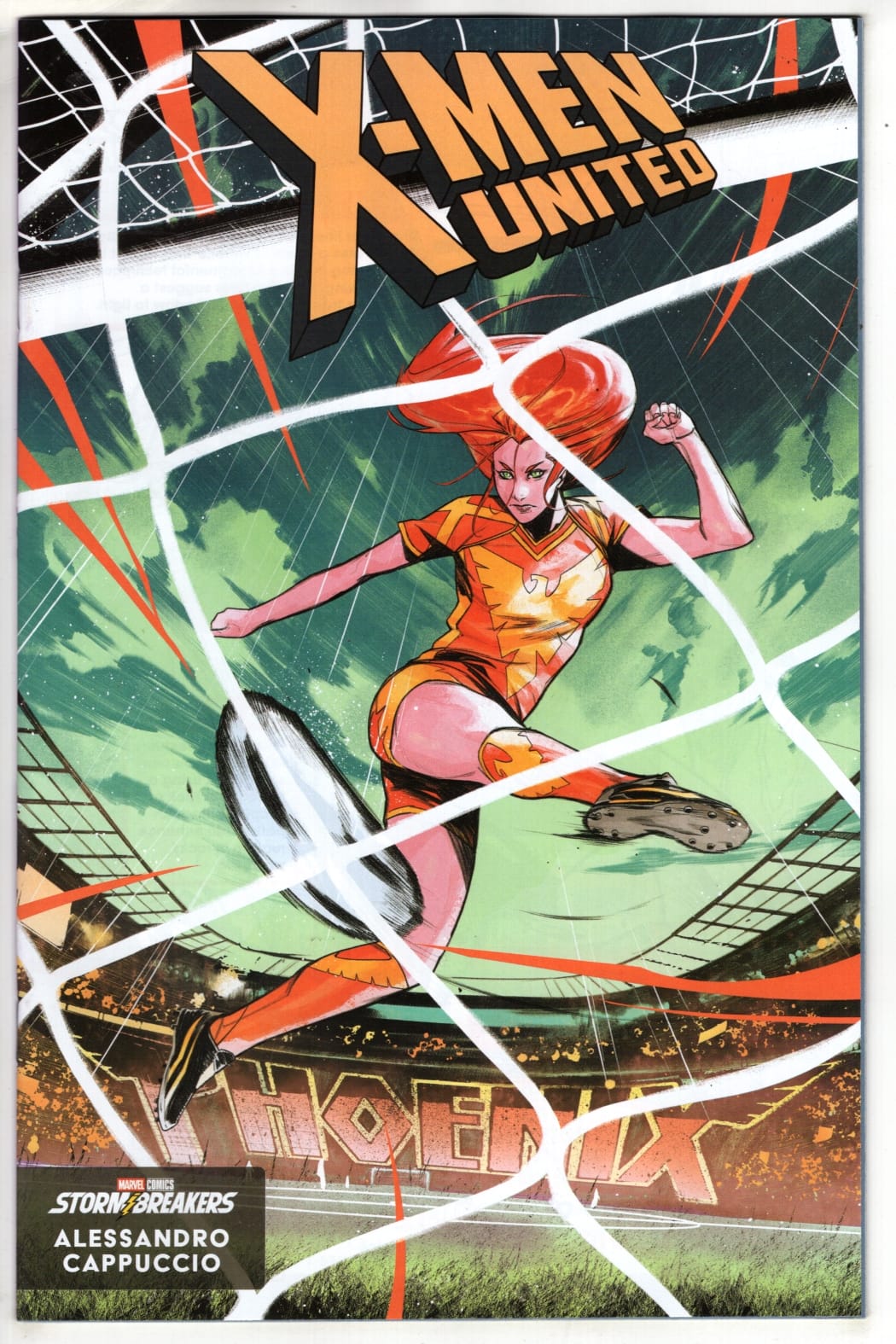 Marvel NEW THIS WEEK X-MEN UNITED #4 ALESSANDRO CAPPUCCIO MARVEL SOCCER VARIANT (VF/NM)