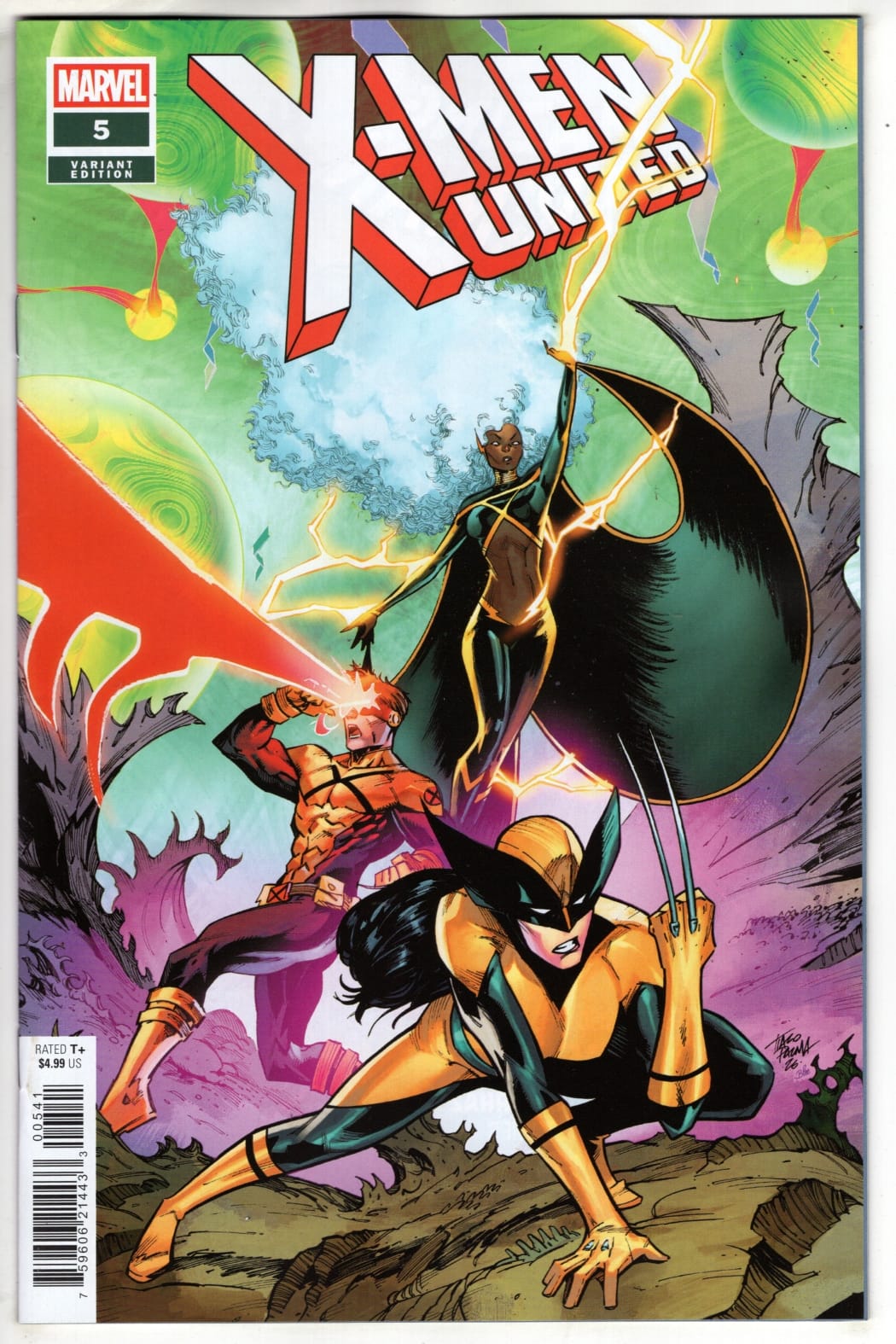 Marvel NEW THIS WEEK X-MEN UNITED #5 TIAGO PALMA GRAYMATTER LANE VARIANT (VF/NM)