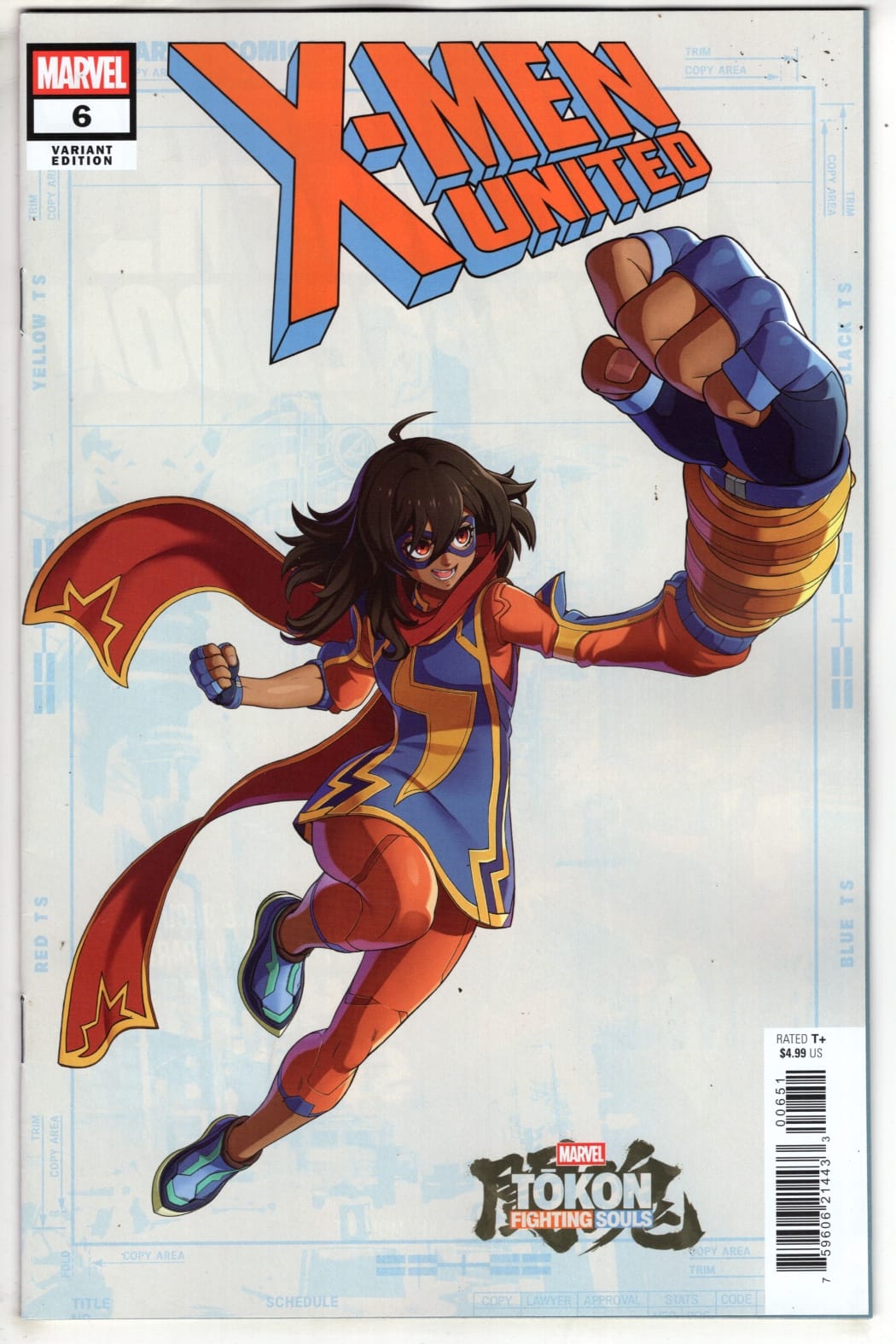 Marvel NEW THIS WEEK X-MEN UNITED #6 MARVEL TOKON: FIGHTING SOULS VARIANT (VF/NM)